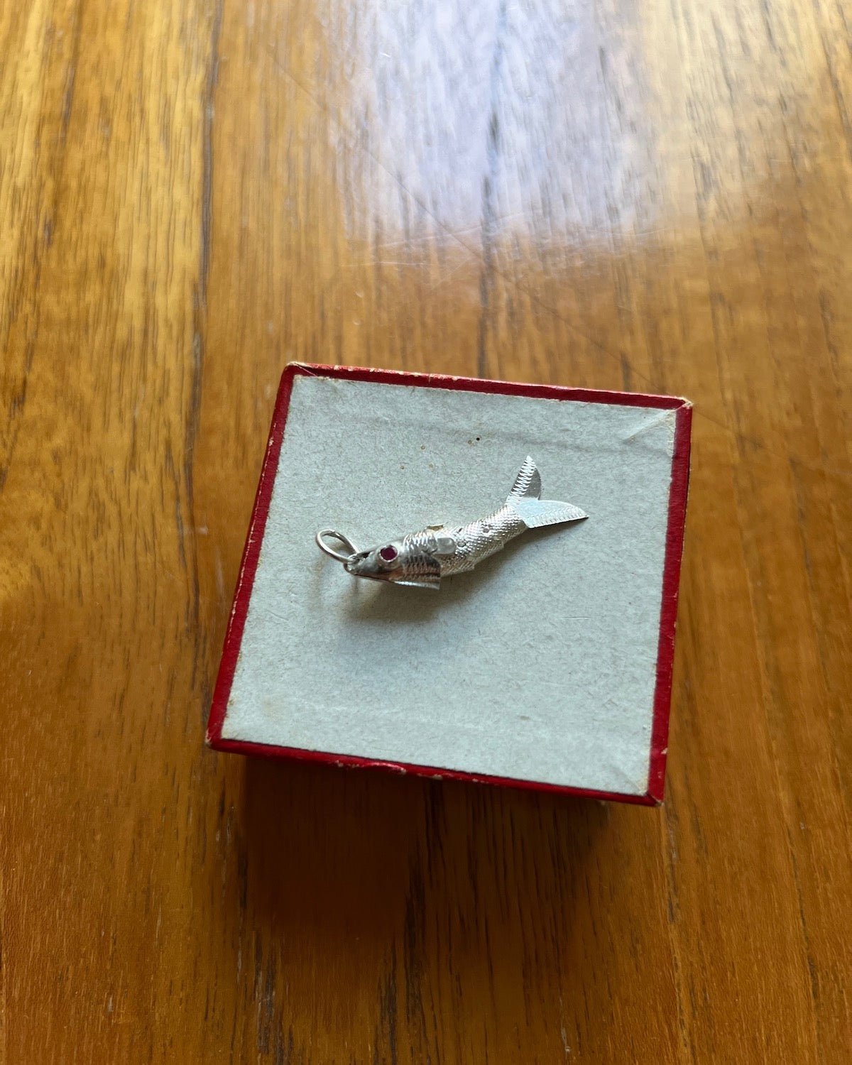 Articulated Silver Fish Pendant | Real Silver Fish Made in Burma Myanmar - YGN Collective