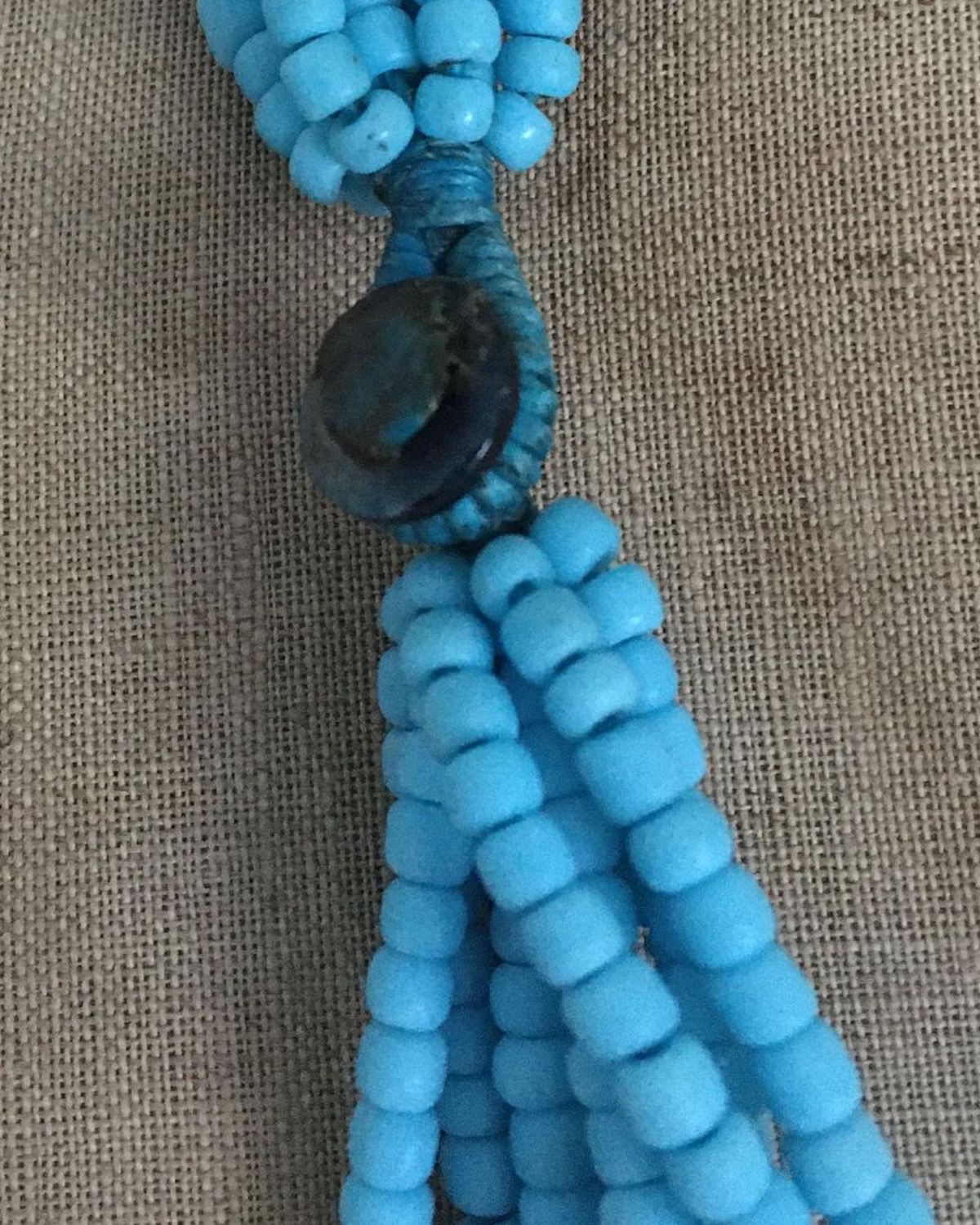 Buy Karatcart Royal Blue Crystal Beads Multi-Strand Necklace Set Online